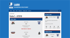 Desktop Screenshot of larollerhockey.com